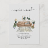 Wir haben die Ankündigung "Chic Boho-Bewegung" ver Postkarte (Vorderseite)