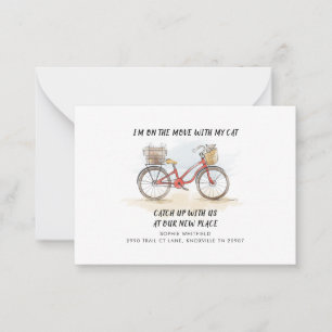 Wir haben die Ankündigung, den Haushalt zu verschi Mitteilungskarte