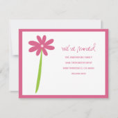 Wir haben die Ankündigung der Blume verschoben (pi (Vorderseite)