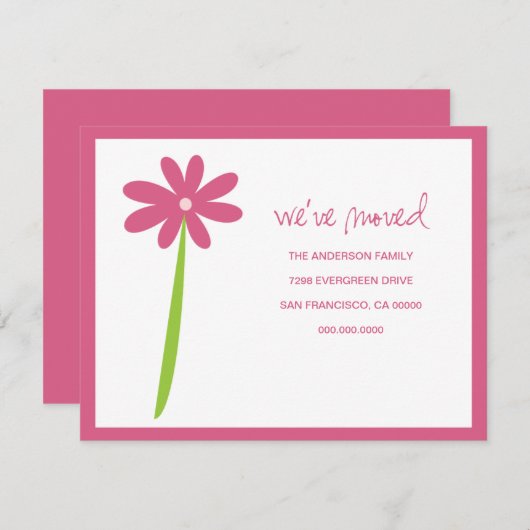 Wir haben die Ankündigung der Blume verschoben (pi (Vorne/Hinten)