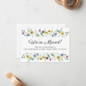 Wir haben die Ankündigung der Blumenbewegung Mini- (Vorderseite/Rückseite Beispiel)