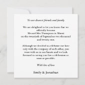 Wir haben die Ankündigung der Entfaltung des Fotos (Rückseite)