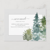 Wir haben die Ankündigung der neuen Zuhause Script Postkarte (Vorderseite)