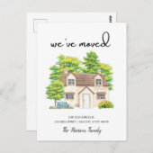 Wir haben die Ankündigung der neuen Zuhause versch Postkarte (Vorne/Hinten)
