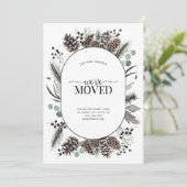 Wir haben die Ankündigung der Schwarzen Winter-Bew (Stehend Vorderseite)