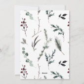 Wir haben die Ankündigung der Schwarzen Winter-Bew (Rückseite)