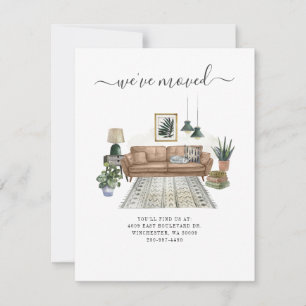 Wir haben die Ankündigung der Umzugsadresse geände