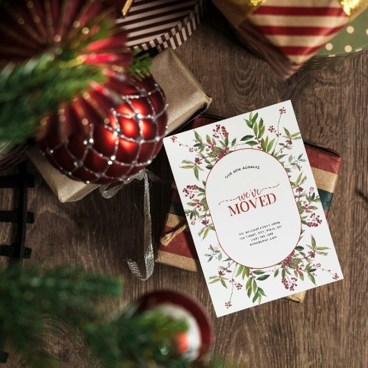 Wir haben die Ankündigung der warmen Winter Berry-