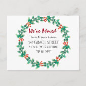 Wir haben die Ankündigung des Weihnachtsbrudes ver Postkarte (Vorderseite)