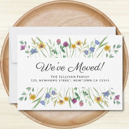 Wir haben die Ankündigung, die Wildblume zu versch Ankündigung