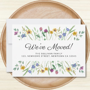 Wir haben die Ankündigung, die Wildblume zu versch Ankündigung