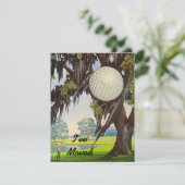 Wir haben die Ankündigung "Golf Golfbewegen" versc (Stehend Vorderseite)