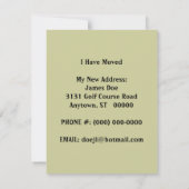 Wir haben die Ankündigung "Golf Golfbewegen" versc (Rückseite)