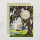 Wir haben die Ankündigung "Golf Golfbewegen" versc (Vorne/Hinten)