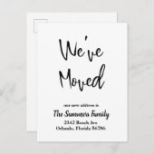 Wir haben die Ankündigung "Moving Moving" Modernes (Vorne/Hinten)