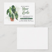 Wir haben die Ankündigung "New Roots Moving" gepla (Vorne/Hinten)