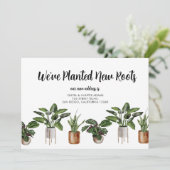 Wir haben die Ankündigung "New Roots Moving" gepla (Stehend Vorderseite)