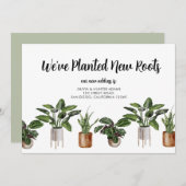 Wir haben die Ankündigung "New Roots Moving" gepla (Vorne/Hinten)