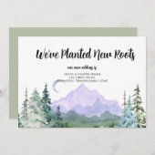 Wir haben die Ankündigung "New Roots Moving" gepla (Vorne/Hinten)