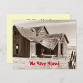 Wir haben die Ankündigung Sepia Old Homestead (Vorne/Hinten)