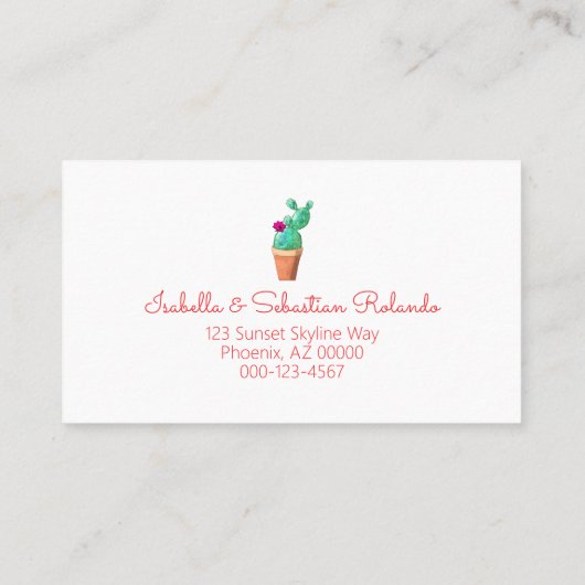 Wir haben die Ankündigung Südwest Rote Tür Kaktus (Rückseite)