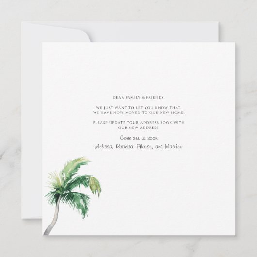 Wir haben die Ankündigung über das neue Jahr versc (Rückseite)