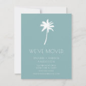 Wir haben die Ankündigung über den Palmenbaum vers (Vorderseite)