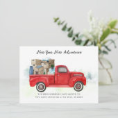 Wir haben die Ankündigung über den Umzug von Red T (Stehend Vorderseite)