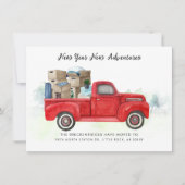 Wir haben die Ankündigung über den Umzug von Red T (Vorderseite)