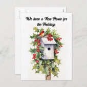 Wir haben die Ankündigung über den Zuhause Holiday (Vorne/Hinten)