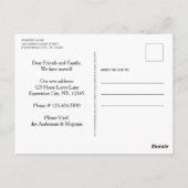 Wir haben die Ankündigung über die Anrufung des Pf Postkarte (Rückseite)