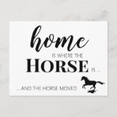 Wir haben die Ankündigung über die Anrufung des Pf Postkarte (Vorderseite)