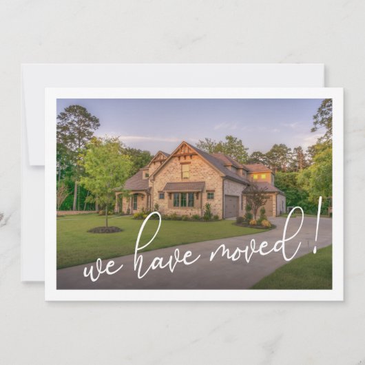 Wir haben die Ankündigung über die Bewegung des mo (Vorderseite)