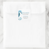 Wir haben die Ankündigung über die Bewegung des Ni Quadratischer Aufkleber (Tasche)