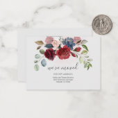 Wir haben die Ankündigung über die Bewegung von Bu (Vorderseite/Rückseite Beispiel)