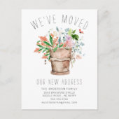 Wir haben die Ankündigung über die Rustikal-Floral (Vorderseite)