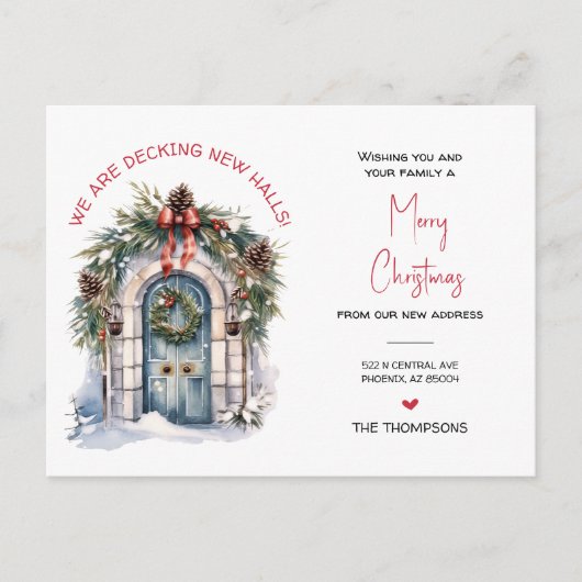 Wir haben die Ankündigung über die Weihnachtsbeweg (Vorderseite)