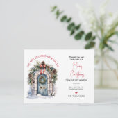 Wir haben die Ankündigung über die Weihnachtsbeweg (Stehend Vorderseite)