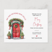 Wir haben die Ankündigung über die Weihnachtsbeweg (Vorderseite)