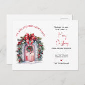 Wir haben die Ankündigung über die Weihnachtsbeweg (Vorne/Hinten)