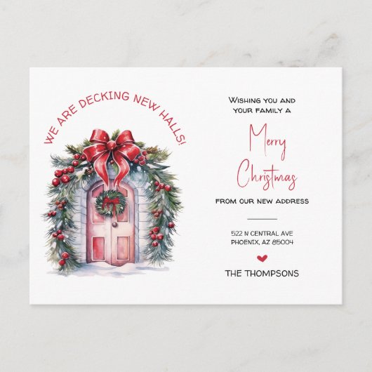 Wir haben die Ankündigung über die Weihnachtsbeweg (Vorderseite)