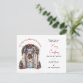 Wir haben die Ankündigung über die Weihnachtsbeweg (Stehend Vorderseite)