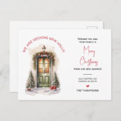 Wir haben die Ankündigung über die Weihnachtsbeweg (Vorne/Hinten)