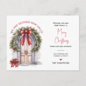 Wir haben die Ankündigung über die Weihnachtsbeweg (Vorderseite)