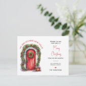 Wir haben die Ankündigung über die Weihnachtsbeweg (Stehend Vorderseite)