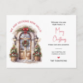 Wir haben die Ankündigung über die Weihnachtsbeweg (Vorderseite)