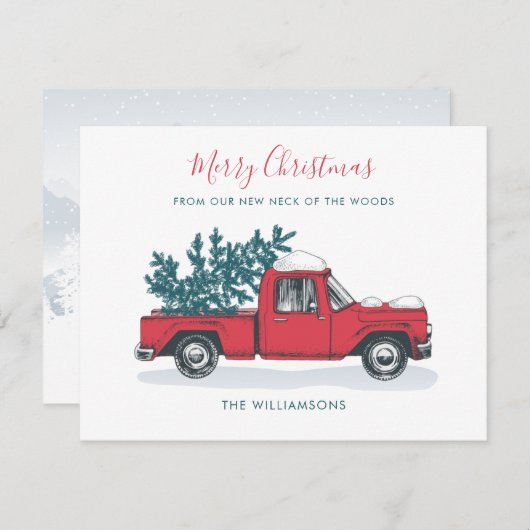 Wir haben die Ankündigung über die Weihnachtsbeweg (Vorne/Hinten)