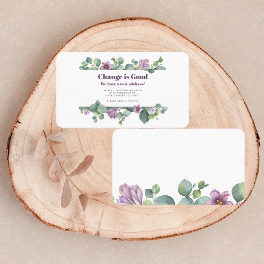 Wir haben die Ankündigung "Umzug der Eukalyptus-Ad