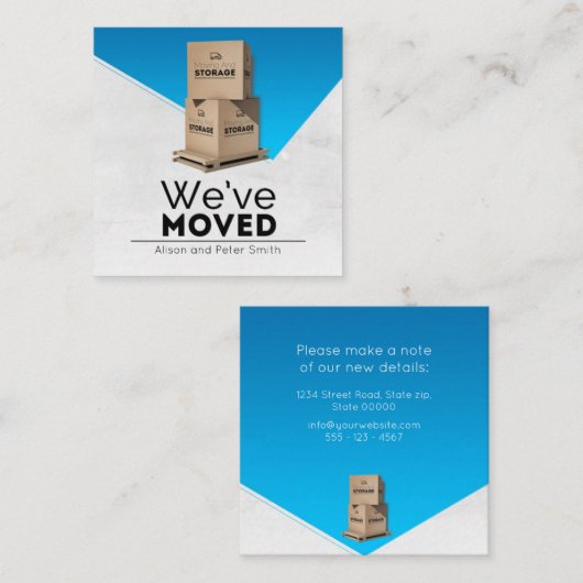 Wir haben die Ankündigung verschoben (Vorne/Hinten)