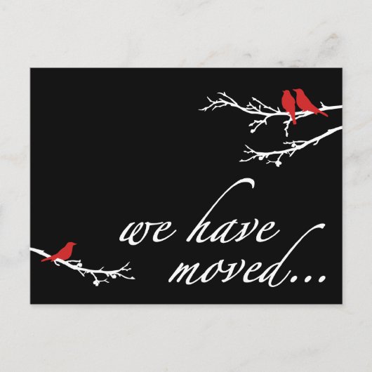 Wir haben die Ankündigung verschoben (Vorderseite)